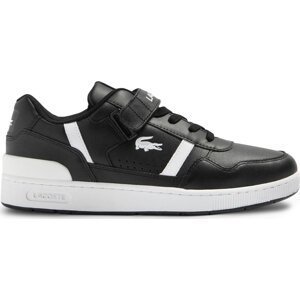 Sneakersy Lacoste T-Clip Velro 746SMA0073 Blk/Wht 312