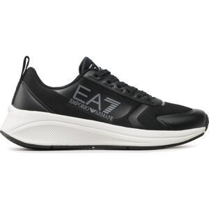 Sneakersy EA7 Emporio Armani X8X125 XK303 N763 Black/Silver