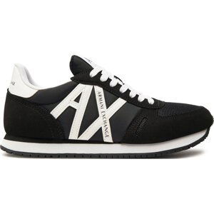 Sneakersy Armani Exchange XUX017 XCC68 K489 Black/White