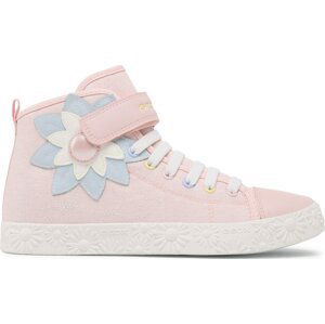 Sneakersy Geox Jr Ciak Girl J3504B00954C8W0B D Lt Rose/Crystal