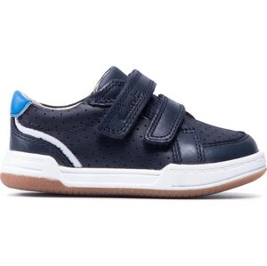 Sneakersy Clarks Fawn Solo T 261589887 Navy Leather