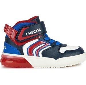 Sneakersy Geox J Grayjay Boy J369YD 0BU11 C0735 DD Navy/Red