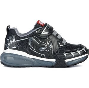 Sneakersy Geox MARVEL J Bayonyc Boy J36FEB 0FU50 C0039 S Black/Silver