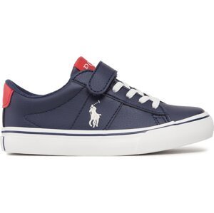 Sneakersy Polo Ralph Lauren RF104286 S NAVY TUMBLED/RED W/ PAPERWHITE PP