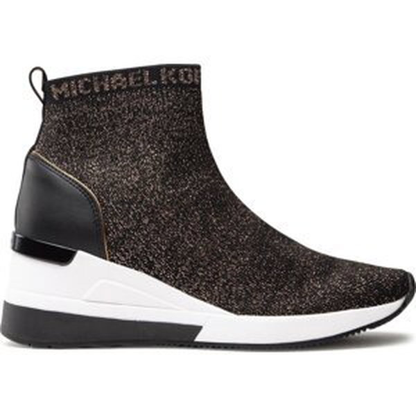 Sneakersy MICHAEL Michael Kors Skyler Bootie 43F3SKFE5M Black/Bronze