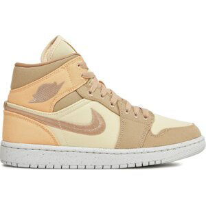 Boty Nike Air Jordan 1 Mid Se DV0427 102 Muslin/Desert/Celestial/Gold