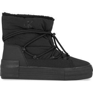 Sneakersy Calvin Klein Jeans Bold Vulc Flatf Snow Boot Wn YW0YW01181 Triple Black 0GT