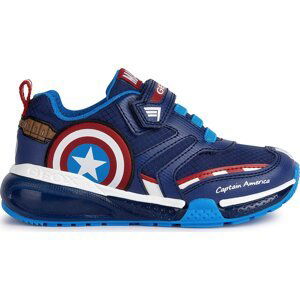 Sneakersy Geox MARVEL J Bayonyc Boy J36FEC 0FU50 C0735 DD Navy/Red