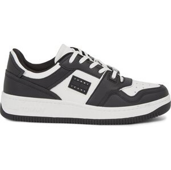 Sneakersy Tommy Jeans Tjm Basket Wl EM0EM01287 Black/ White BDS