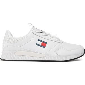 Sneakersy Tommy Jeans Tommy Jeans Flexi Runner EM0EM01409 White YBR