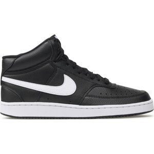 Boty Nike Court Vision Mid Nn DN3577 001 Black/White/Black