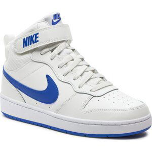 Boty Nike Court Borough Mid 2 (Gs) CD7782 113 Summit White/Hyper Royal/White