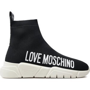 Sneakersy LOVE MOSCHINO JA15433G1IIZ6000 Calza Nero