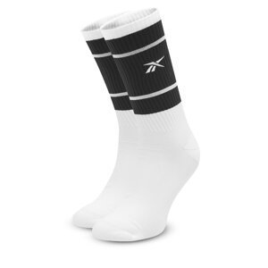 Klasické ponožky Unisex Reebok CL Basketball Sock HC1906 White