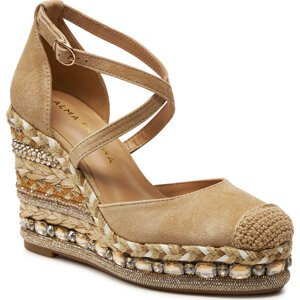 Espadrilky Alma En Pena V240928 Suede Sand