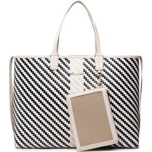 Kabelka Tommy Hilfiger Iconic Tommy Tote Woven AW0AW12320 0F6