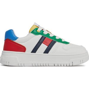 Sneakersy Tommy Hilfiger Flag Low Cut Lace-Up Sneaker T3X9-33369-1355 S Multicolor Y913