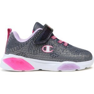 Sneakersy Champion Low Cut Shoe Wave Sparkle G Ps S32780-BS502 Nny/Lilac/Fucsia