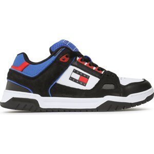Sneakersy Tommy Jeans Skate Sneaker EM0EM01134 Black BDS
