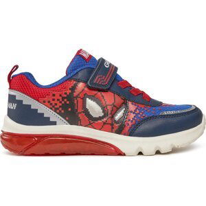 Sneakersy Geox J Ciberdron Boy J45LBF 014CE C0735 D Navy/Red