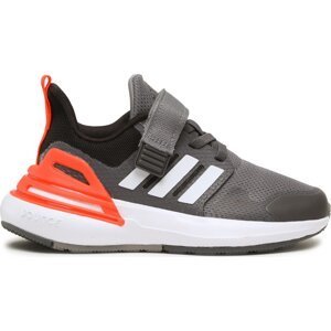 Sneakersy adidas Rapidasport Bounce Sport Running Elastic Lace Top Strap Shoes HP2753 Šedá