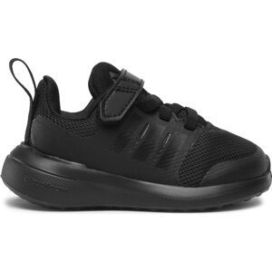 Sneakersy adidas Fortarun 2.0 Cloudfoam Sport Running Elastic Lace Top Strap Shoes HP2502 Černá