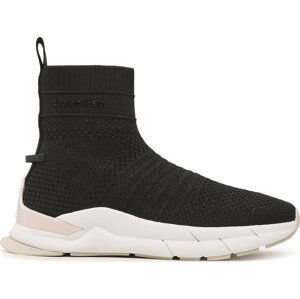 Sneakersy Calvin Klein Knit Sock Boot HW0HW01539 Ck Black BEH