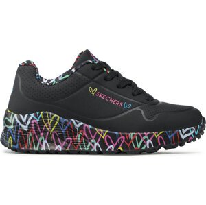 Sneakersy Skechers Uno Lite Lovely Luv 314976L/BKMT Black/Multi