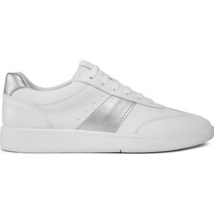 Sneakersy Geox D Meleda D45UGB 054AJ C0007 White/Silver