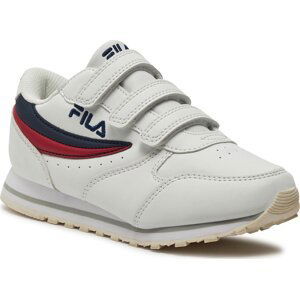 Sneakersy Fila Orbit Velcro Low Kids 1010785.98F White/Dress Blue