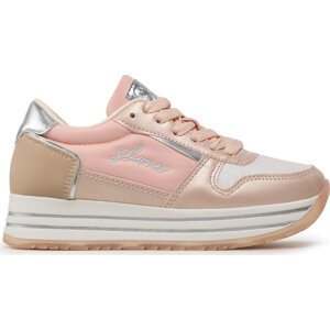 Sneakersy Shone 9110-008 Růžová