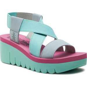 Sandály Fly London Yabifly P144922008 Sky Blue/Spearmint/Lilac