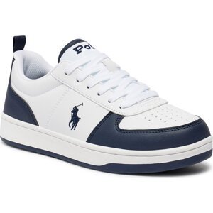 Sneakersy Polo Ralph Lauren RL00600111 J White Tumbled/Navy
