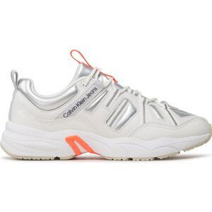 Sneakersy Calvin Klein Jeans Retro Tennis Laceup YM0YM00699 Bright White YBR