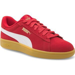 Sneakersy Puma SMASH 3.0 JR 39203511 Červená
