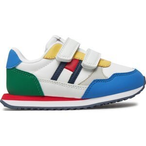 Sneakersy Tommy Hilfiger Flag Cut Velcro T1B9-33374-1695 M Multicolor Y913