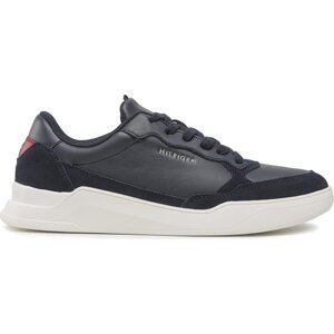 Sneakersy Tommy Hilfiger Elevated Cupsole Leather Mix FM0FM04358 Desert Sky YBI
