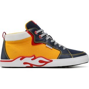 Sneakersy Geox J Alphabeet Boy J35HLF01054C2117 D Yellow/Navy