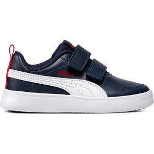 Sneakersy Puma Courtflex V2 V Ps 371543 01 Peacoat/High Risk Red