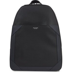 Batoh Tommy Hilfiger Th Saffiano Backpack AM0AM12213 Black BDS