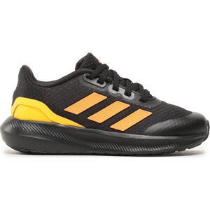 Boty adidas RunFalcon 3 Sport Running Lace Shoes HP5839 Core Black/Screaming Orange/Solar Gold
