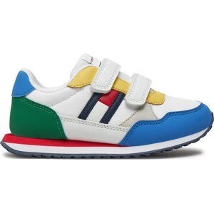 Sneakersy Tommy Hilfiger Flag Cut Velcro T1B9-33374-1695 S Multicolor Y913