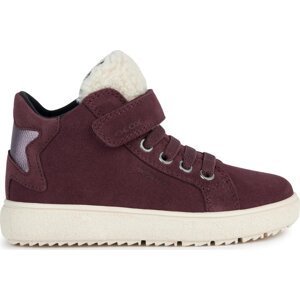 Sneakersy Geox J Theleven Girl Wpf J36HYC 022BH C8017 M Prune