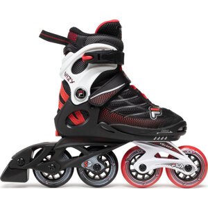 Kolečkové brusle Fila Skates Wizy 010622180 Black/White/Red