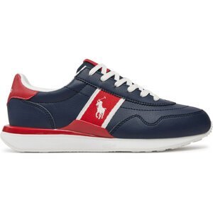 Sneakersy Polo Ralph Lauren RL00606410 J Navy Tumbled/Red W/ White Pp