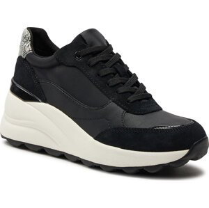 Sneakersy Geox D Spherica Ec13 D45WAA 05422 C9999 Black