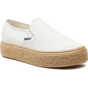 Espadrilky Lee Cooper LCW-24-44-2430LA White