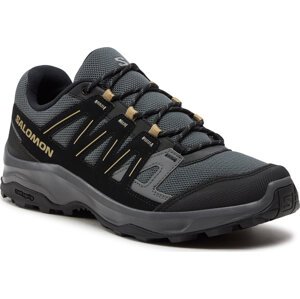 Trekingová obuv Salomon Grivola L47605600 Magnet / Black / Slate Green