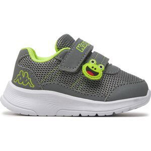 Sneakersy Kappa 280024M Grey/Lime 1633