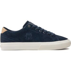 Sneakersy Tommy Hilfiger Th Vulc Street Low Suede FM0FM04590 Desert Sky DW5